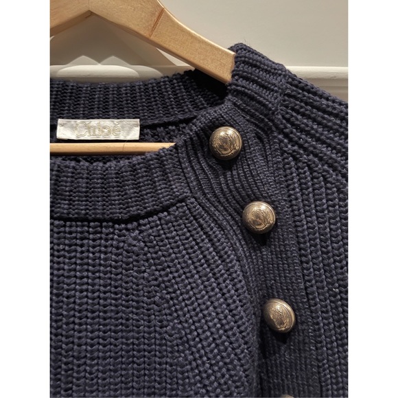 Chloe Oversized wool sweater dress!🫐 - Picture 7 of 10